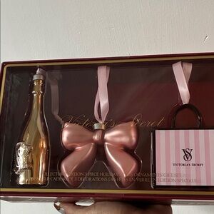 Victoria’s Secret Limited edition Glass ornament set